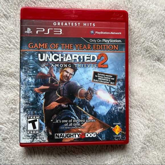 PLAYSTATION 3 Uncharted 2 Among Thieves Game of the Year Edition - Picture 1 of 5